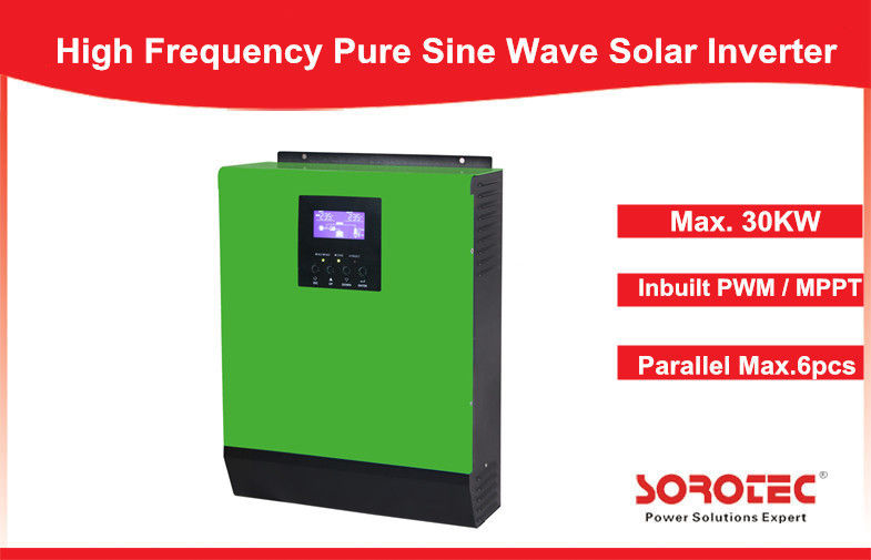Single Phase Pure Sine Wave off grid solar inverter 2kva 3Kva 5KVA , LCD Display