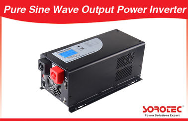 LCD 230VAC Solar Power Inverters FCC 50Hz - 60Hz Sinusoidal