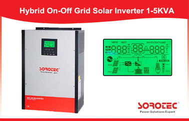 Hybrid On / Off Solar Power Inverters Provide Long Time Backup Ac Power