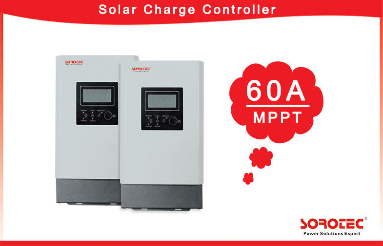 Auto-Detection MPPT Solar Charge Controller 12VDC/24VDC/48VDC  60A Charge Current